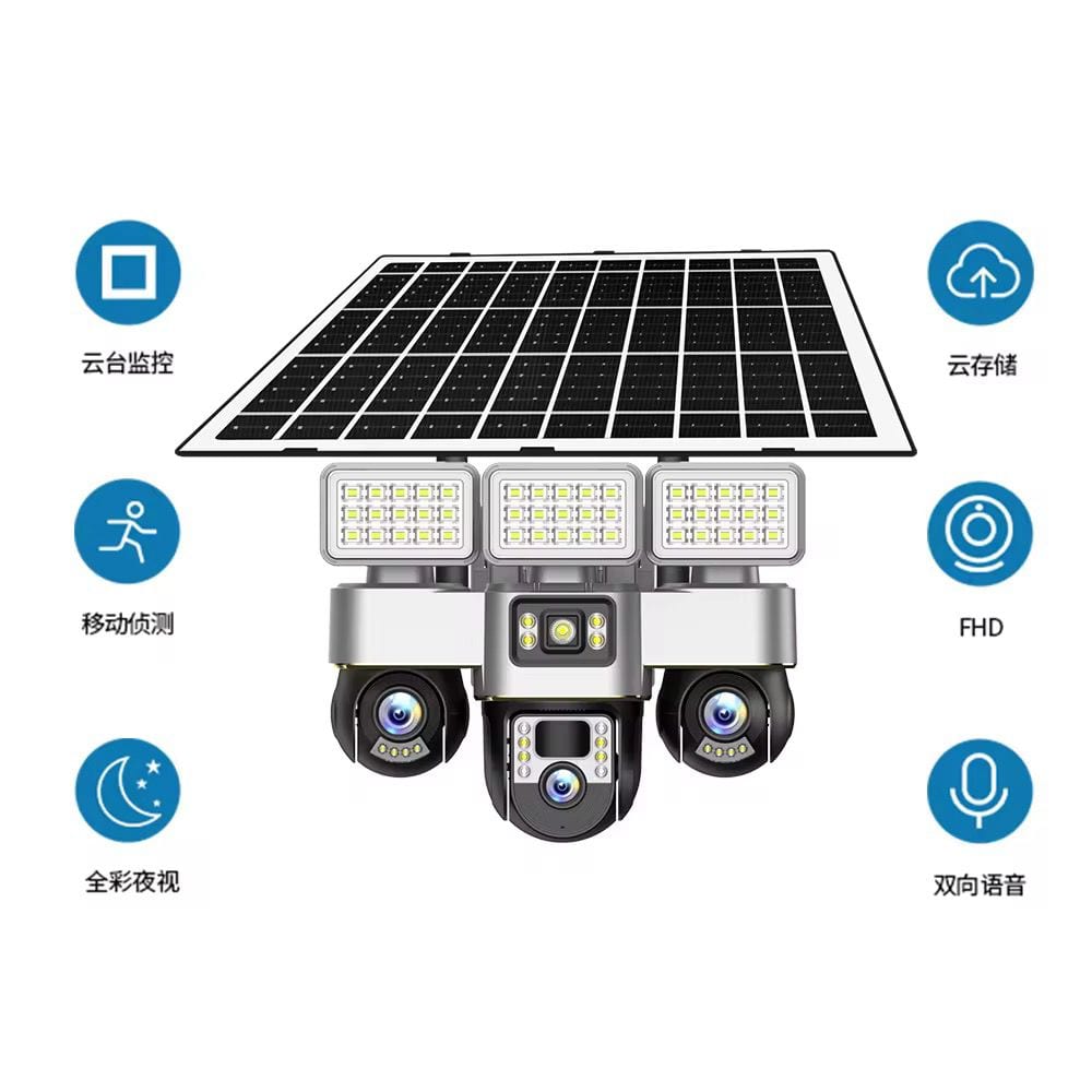 Solar Kamera 3 Lens VTS30A