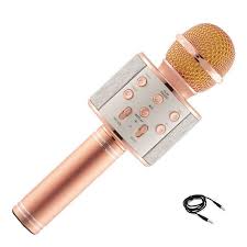 Ws858 Qızılı Mikrofon