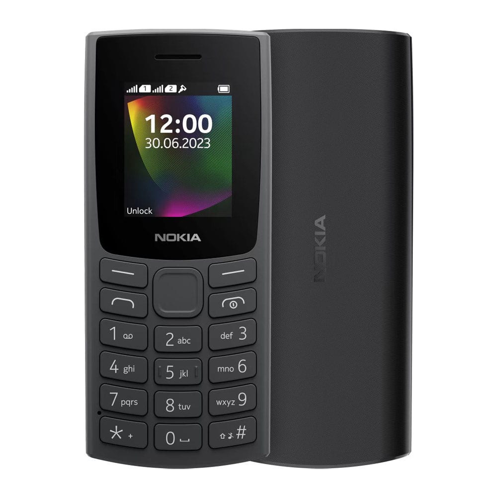 Nokia 106 2023 Black - Düyməli Telefon