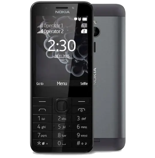 Nokia 230 Black - Düyməli Telefon