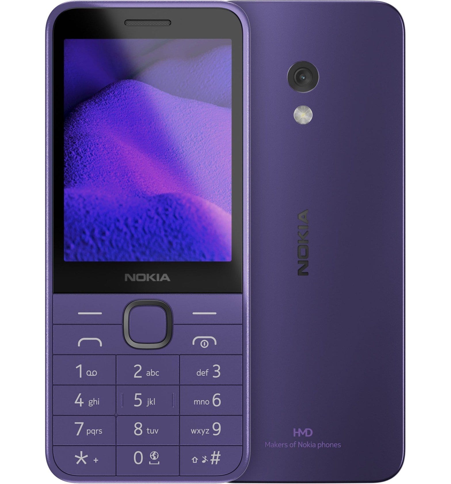 Nokia 235 Purple - 4G Düyməli Telefon