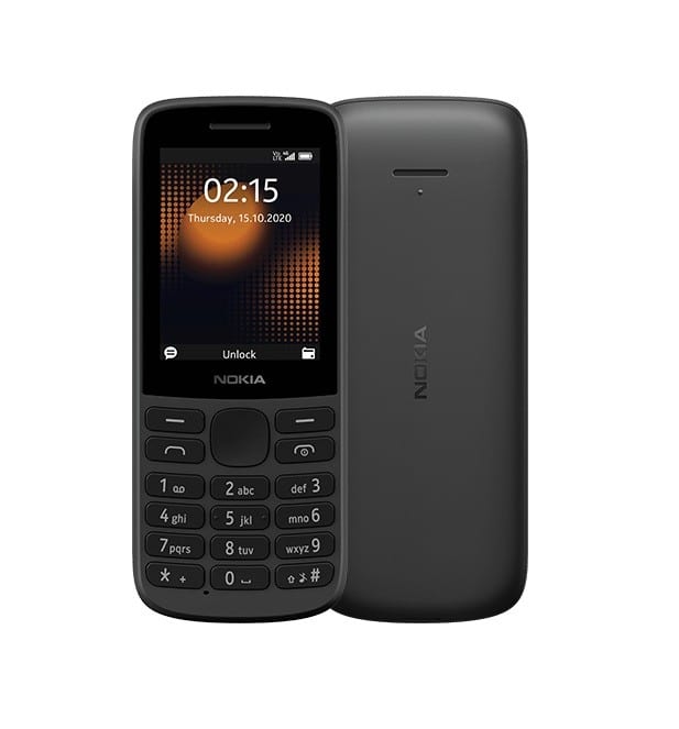 Nokia 215 Black - 4G Düyməli Telefon