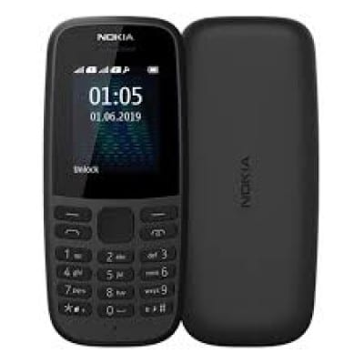 Nokia 105 2018 Black - Düyməli Telefon