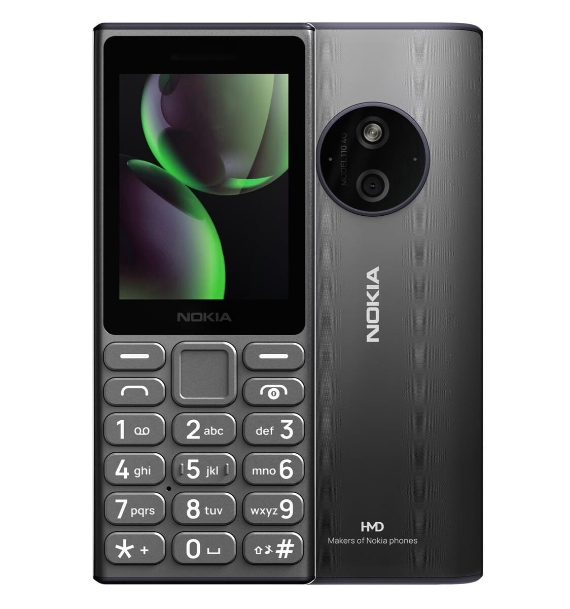 Nokia 125 2024 Black - Düyməli Telefon