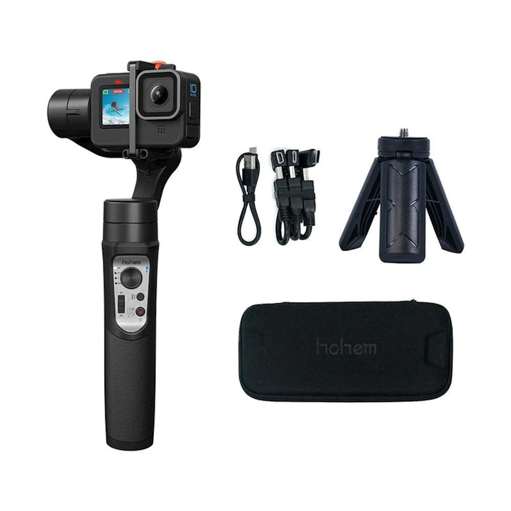 Hohem iSteady Pro4 Black - Action Kamera Gimbalı